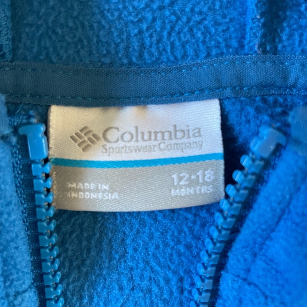 Columbia toddler fleece